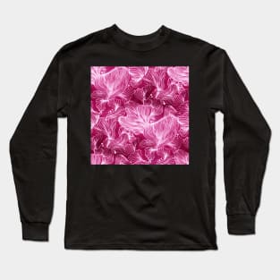 Pink Shibori Corals Long Sleeve T-Shirt